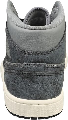 Air Jordan 1 Mid SE Women's Shoes (FJ3448-001, Smoke Grey/Sail/Off Noir) in Saudi Arabia