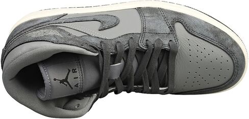 Air Jordan 1 Mid SE Women's Shoes (FJ3448-001, Smoke Grey/Sail/Off Noir) in Saudi Arabia