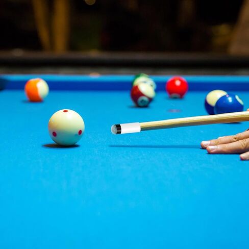 20 مجموعة من رؤوس عصا البلياردو مقاس 12 مم، أطراف عصا حمام السباحة مع حلقات بلاستيكية بيضاء، أطراف بديلة احترافية للبلياردو (أزرق) in Kuwait