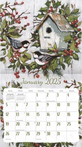 LANG Fields Of Home 2024 Wall Calendar (24991002032) in Saudi Arabia
