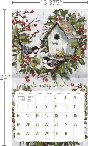 LANG Fields Of Home 2024 Wall Calendar (24991002032) in Saudi Arabia