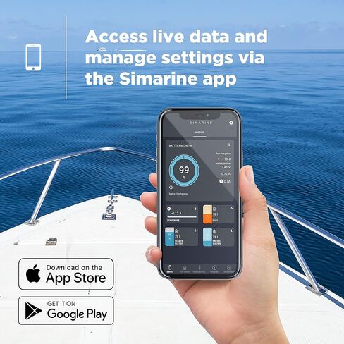 مجموعة نظام مراقبة البطارية Pico Blue، متعددة الفولتية، متوافقة مع بطارية حمض الرصاص والليثيوم، مراقبة الخزان، Shunt 500 A، مراقبة الحمل والطاقة الشمسية، 2 مرحلات إشارة إنذار (الحافة، أسود) in Saudi Arabia