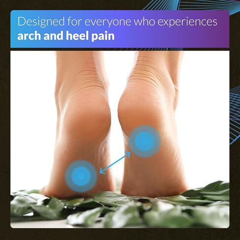 Plantar Fasciitis Relief Insoles for Shoes - Arch Support Inserts Women and Men - Orthotics Inserts for Work Shoes Cobalt L in Saudi Arabia