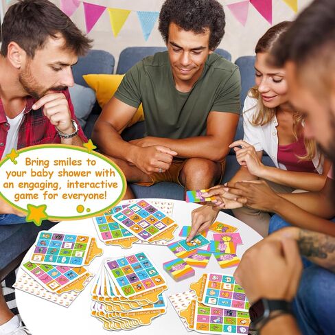 ألعاب استحمام الطفل للفتاة الصبية، ألعاب استحمام الطفل، بطاقات بينغو استحمام الطفل، ألعاب أنشطة استحمام الطفل المضحكة، ألعاب بينغو للحفلات للبالغين والأطفال in Kuwait