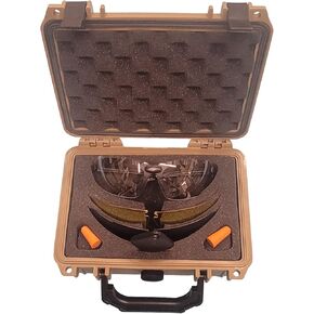SSP Eyewear Chelan Kit With 3 NVR/FOG A-EYE Lenses, Microfiber Pouch, and X-HD Hard Case