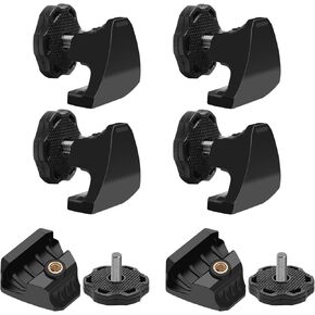 6 Sets Football Visor Clips Football Helmet Thumb Screws Fasteners Quick Fix Football Helmet Accessories for Oakley Helmet（6 Pair