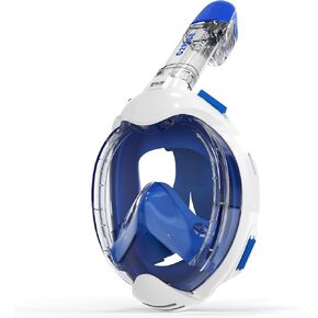 G2RISE Kids Snorkel Mask Full Face Snorkel Set, Snorkeling Gear for Kids with 180 Degree Panoramic View, Anti-Leak & Anti-Fog