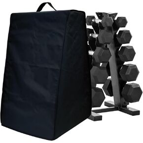 Dumbbell Rack Cover, Dumbbell Weight Rack Dust Cover, A-Frame Dumbbell Rack Cover, Dustproof Waterproof Anti-Scratch Cover for Home Gym Dumbbell Rack, Compact A Home Fitness Rack Cover