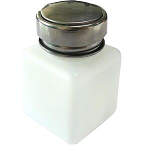 Ultra Spec Fiber Cleaning Alcohol Bottle, White, 120ml, Empty