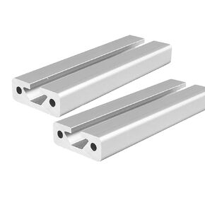 2 Pack 1540 Aluminum Extrusion Profile Length 39.37 inch / 1000mm Silver, 15 x 40mm 15 Series T Type T-Slot European Standard Extrusions Profiles Anodized Linear Rail Guide Frame for CNC