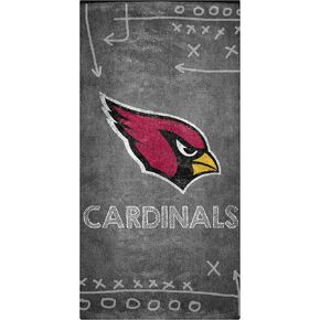 NFL Arizona Cardinals Unisex Arizona Cardinals Chalk Playbook sign, Team Color, 6 x 12