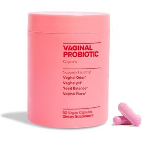 Probióticos vaginales para Mujeres, equilibrio de pH con prebióticos y mezcla de probióticos Lactobacillus, suplemento de salud Vaginal para Mujer, promueve el olor Vaginal saludable y la Flora (1)