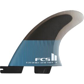 FCS II Performer PC Tranquil Blue Quad Rear Fins