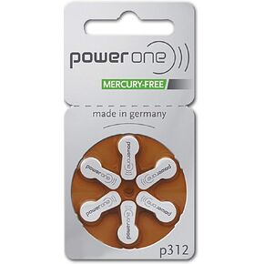 PowerOne Size 312, 2 Pack
