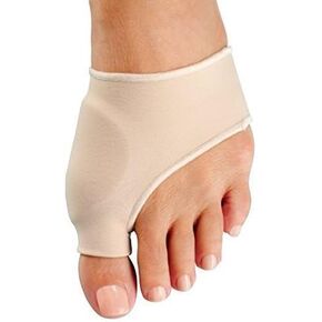 Nylon Bunion Sleeve with Gel with Built in Gel Pad, 1 Pair, 2 Piece