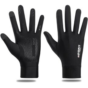Shkalacar Sun Protection Uv Gloves for Men Women, Touchscreen Sun Gloves Lightweight Cycling Gloves Summer Sunblock Gloves for Outdoor Driving Cycling Riding Climbing Golfing Workout
