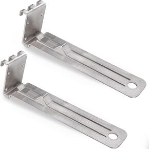2 Pcs Siding Tools, Siding Gauge Tool Kit, Heavy Duty Steel Siding Installation Tools with 1-1/4-Inch Overlap Gauge, 5/16-Inch Fiber Cement Siding Removal Tool