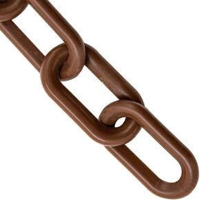 Mr. Chain Heavy-Duty Plastic Barrier Chain, Safety Pink, 2-Inch Link Diameter, 25-Foot Length (51025-25)