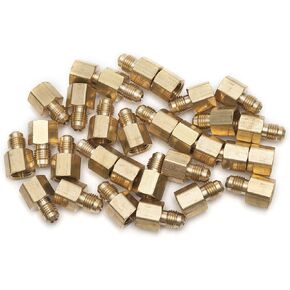 LTWFITTING Brass Flare 1/4" OD x 1/4" Female NPT Connector/Adapter Tube Fitting(Pack of 30)