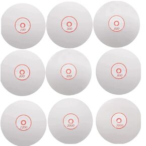 Diamond Polishing Disc Set 9 PCS, ENLAYER 6Inch Diamond Flat Lap 100/200/320/500/600/800/1200/2000/3000 Grit Wheel Lapping Grinding Disc Tool for Cutting or Sanding Stone and Glass