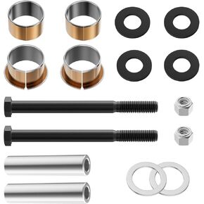 EZGO TXT/PDS Golf Cart Bushing Spindle King Pin Kit with Bushing Spindle, King Pin Tube, Claw Copper Sleeve, Suitable for 2001-Up EZGO TXT/PDS Golf Cart, Replacement Part OEM#: 70749G01, 70745G01