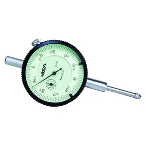 INSIZE 2307-055 Dial Indicator, .5", Graduation .0005"