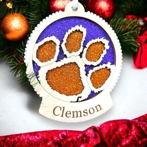 Laser Engraved College Ornaments, Custom Designs, Graduation Gift (Arkansas)