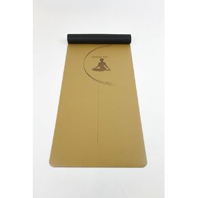 Zeesa Na Premium Yoga Mat Non Slip Grip – Hot Yoga Mat with Bag, Durable Vegan Natural Rubber Yoga Mat, Thin Yoga Mat, Yoga Mats for Home Workout, Stretching Mat