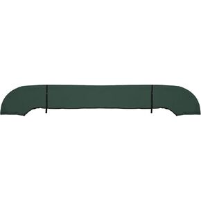 X AUTOHAUX Square Frame Bimini Top Storage Boot Cover with 2 Fixed Straps Waterproof Boat Bimini Storage Bag 600D Polyester Canvas Sun Resist 97"-103" W Universal for 3 Bow 4 Bow Green 1 Set