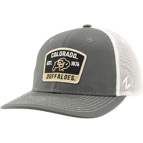 ZHATS Standard NCAA Officially Licensed Trucker Hat Dakota Switchback Patch, Secondary Team Color, One Size