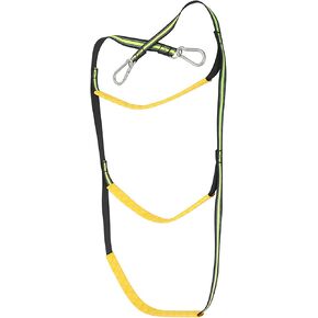 5-Step Marine Rope Ladder Detachable Portable Boarding Rope Ladder Non-Slip Marine Grade Rope Ladder for Watercraft Extended Marine Aids for inflatables, Kayaks, Canoes, etc.