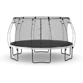 SKYWALKER TRAMPOLINES Epic Series 14 FT / 16 FT Round Outdoor Trampoline for Kids and Adults with Enclosure Net, Padded Spring Cover, ASTM Approval, 1600 LBS Weight Capacity