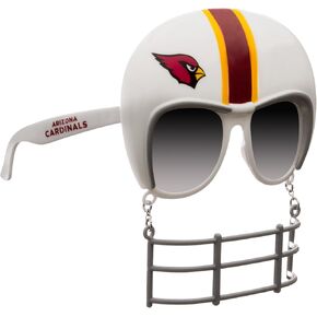 Rico Industries SUN3601 Cardinals-Az Novelty Sunglasses, One Size, White
