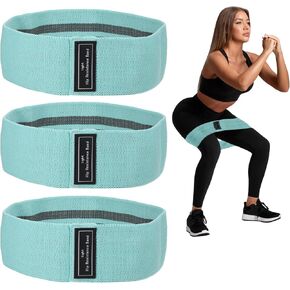 PATIKIL Booty Resistance Bands for Working Out Non-Slip Workout Fabric Resistance Loop Elastic for Women Men Hip Leg Gym