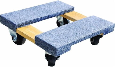 Milwaukee Hand Trucks 33815 Gleason Carpeted End Furniture Dolly, 800 Lb, L X 15 in W, Hardwood in Saudi Arabia