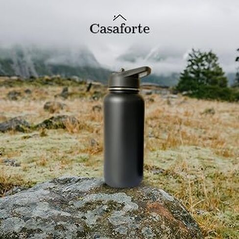 Casaforte Sport Bottle|Stainless steel Insulated Water Bottle | stay Hydrated And Active With Style in Saudi Arabia