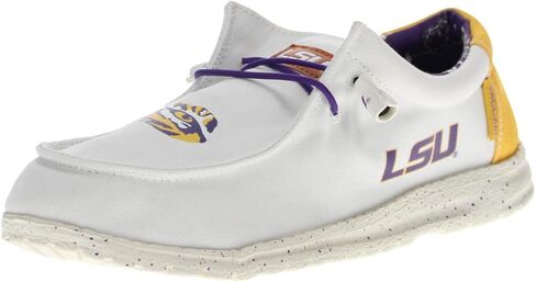Vaccari Men's Nate NCAA Slip-On Canvas Loafers | Comfortable & Light-Weight Casual Shoes in Saudi Arabia