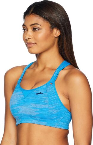 حمالة صدر رياضية Brooks Moving Comfort Rebound Racer High Impact (350037) 34D/Sky Ikat Jacquard in Saudi Arabia