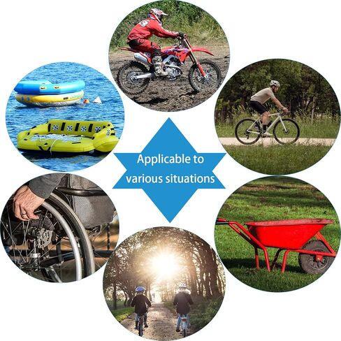 طقم إصلاح إطارات الدراجة. طقم إصلاح الدراجة مكون من 36 قطعة، 30 قطعة من الرقع الملصقة مسبقًا، وعرموش معدنية ورافعة. مناسبة للطرق والجبال وBMX والدراجات النارية ومجموعة رقعة إطارات الدراجة in Kuwait