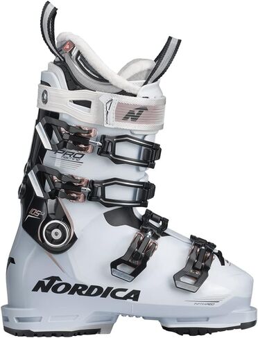 حذاء Nordica Women Promachine 105 W، اللون: أبيض/أسود/وردي، المقاس: 26 (050F48025N6-26) in Kuwait