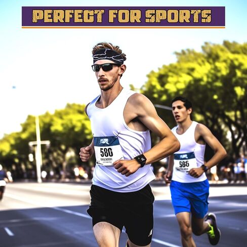 عصابة رأس كين - عصابة رأس لايتنينج سوداء، إكسسوارات أزياء كين للهالوين، باندانا رائعة ومريحة لحفلات الأفلام التنكرية للرجال in Kuwait