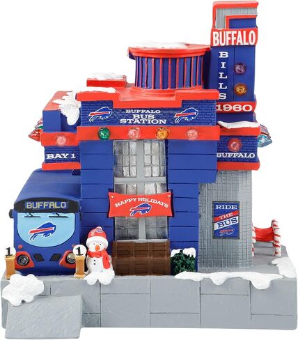 محطة حافلات FOCO Buffalo Bills NFL Light Up Team Village in Saudi Arabia