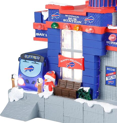 محطة حافلات FOCO Buffalo Bills NFL Light Up Team Village in Saudi Arabia