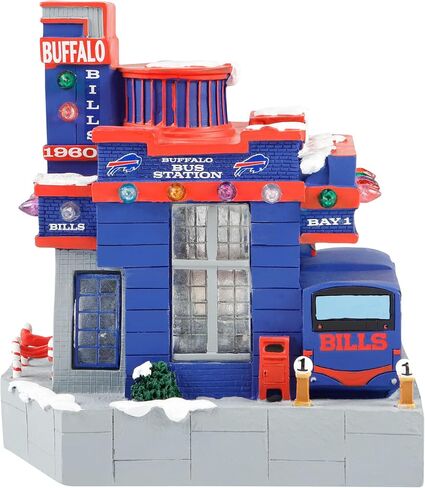محطة حافلات FOCO Buffalo Bills NFL Light Up Team Village in Saudi Arabia