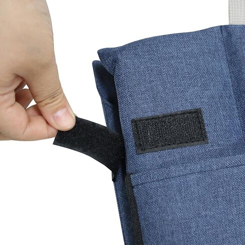 وسادة مقعد استاد قابلة للطي ومدفأة من ريدكامب مع ظهر مرتفع، مقعد مبيض خفيف الوزن محمول للتخييم في الهواء الطلق للتخييم والمشي لمسافات طويلة، أشرطة قابلة للتعديل (لا يوجد بنك طاقة) in Kuwait