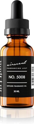 Diffuser Oil No. 5008 - Perfume Dupe Inspired by Tobacco Vanille - AirScent Essential Oil Blend - 10 mL, 0.34 fl oz Fragrance Oil Dropper Bottle for Aromatherapy Diﬀusers and Humidifiers in Saudi Arabia