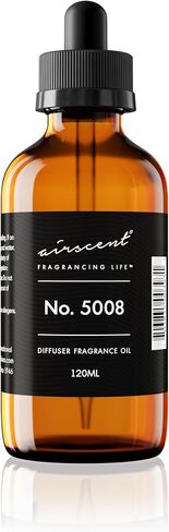 Diffuser Oil No. 5008 - Perfume Dupe Inspired by Tobacco Vanille - AirScent Essential Oil Blend - 10 mL, 0.34 fl oz Fragrance Oil Dropper Bottle for Aromatherapy Diﬀusers and Humidifiers in Saudi Arabia