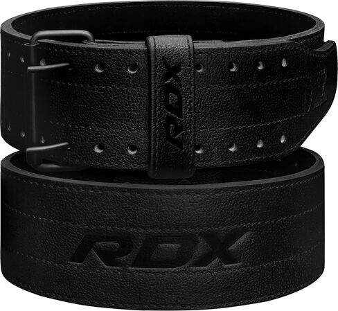 حزام رفع الأثقال المتوافق مع RDX IPF 13 مم و10 مم، USAPL USPA وIPL مستوى المنافسة جلد طبيعي 4 بوصات حزام صالة الألعاب الرياضية لرفع الأثقال الثقيلة القرفصاء الميت وتدريب القوة القوي، الرجال والنساء in Kuwait