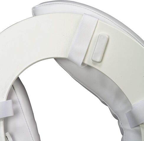DMI Raised Toilet Seat Cushion Seat Cushion and Seat Cover to Add Extra Padding to the Toilet Seat while Relieving Pressure, Tear Resistant, FSA & HSA Eligible, 2 Inch Pad, White in Kuwait