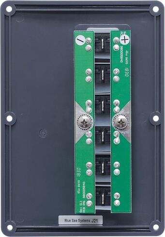 Blue Sea Systems 4325 Water-Resistant Circuit Breaker Switch Panel, Camo, 6 Positions in Kuwait